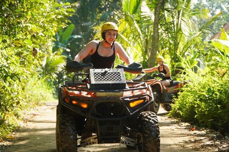 Ubud Jungle, River, Rice Fields and Muddy Quad Bike Tours
