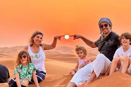 Private Dubai, 4-Hour, Red Dunes Safari, Camel Ride Sandboarding.
