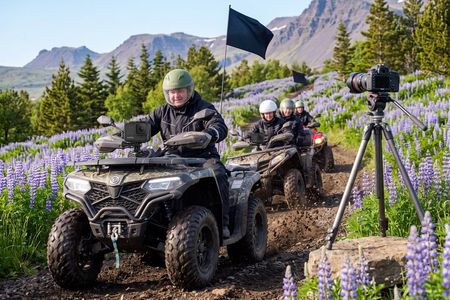 ATV Reykjavik Viking Frame - 2H+ Photo Adventure on quads