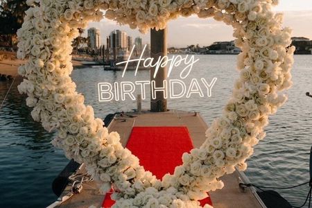 Romantic Birthday Dinner Cruise for Two on a Private Gondola