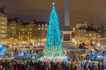 London Christmas Lights Open-Top Bus Tour with live guide
