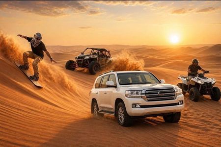 Doha :ATV Quad Bike, Dune Bashing, Camel Ride and Inland Sea Tour