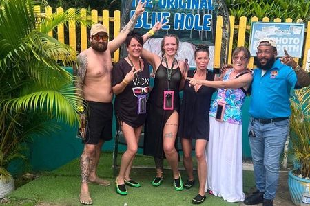 Blue Hole & Secrets Falls and White River Tubing Private Tour