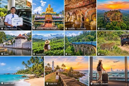 9-Day Sri Lanka Adventure – Private Guide & Transport