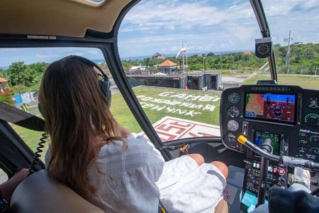 Bali: Private Helicopter Tour Over Iconic Landscapes