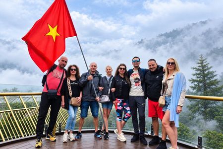 Ba Na Hills Golden Bridge and Marble Mountains Private Day Tour