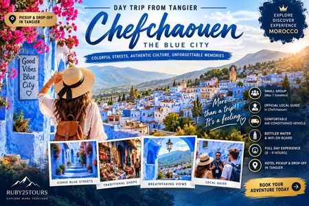 Chefchaouen Blue City Day Trip from Tangier with Local Guide