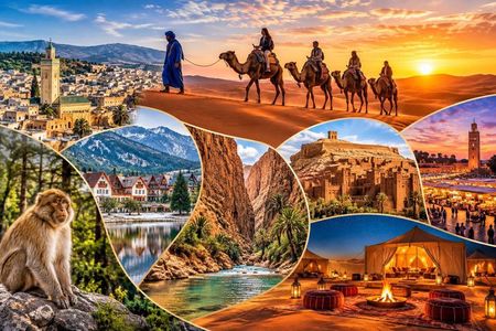 3-Day Fes to Marrakech Desert Tour via Merzouga