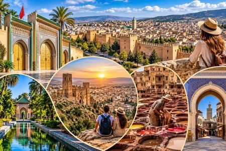 Private Fes Medina Ramparts & Panoramic Highlights Tour