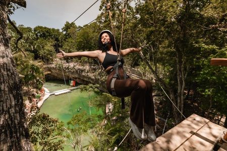 Cancun ATV, 4 Ziplines, Lunch, Transportation & Tequila Tasting