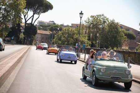 Private Convertible Fiat 500 Tour of Rome with Photoshoot