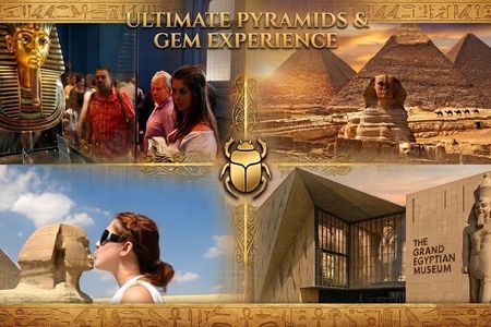 Private Luxury Cairo from Hurghada Pyramids Sphinx and GEM