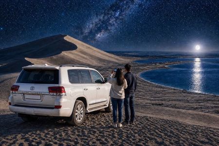 Doha Night Desert Safari Stargazing Camel Ride and Dune Bashing