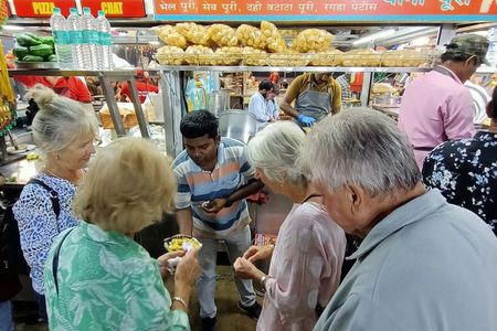Mumbai Street Food Tour with Sunset View