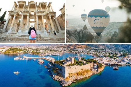 Turkey's Magic: Tour to Bodrum, Ephesus, Pamukkale, Cappadocia