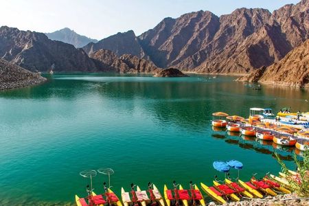 PVT Tour to Hatta Dam Kayak Wadi Hub Heritage Village Hill Park