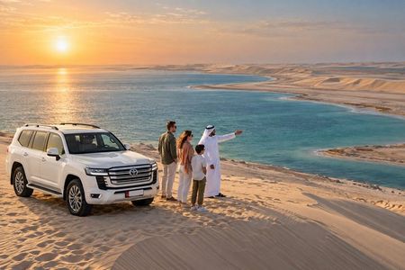 Qatar Desert Safari: 4x4 Dune Bashing, Sandboarding & Camel Ride