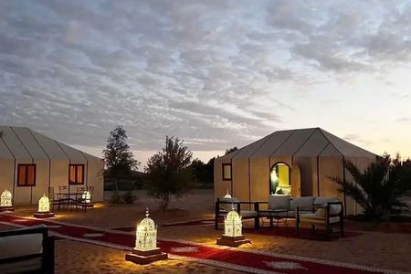 Day Marrakech to Merzouga Sahara Tour with Camel Ride & Camp