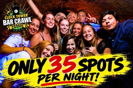 Pub Crawl: 2Hour Open Bar, Welcome Shots & VIP Club-Limited Spots