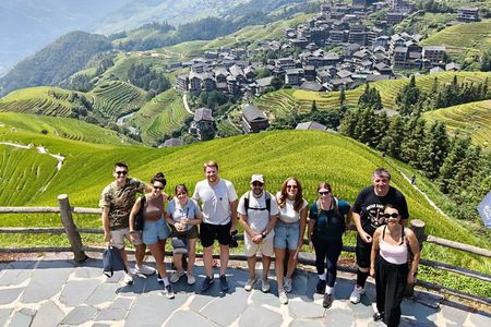 Longji Rice Terraces Group Tour Long Hair Village Guilin Pickup