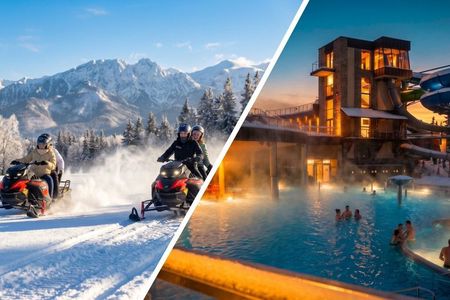 From Krakow Zakopane Snowmobile and Chocholow Thermal Bath