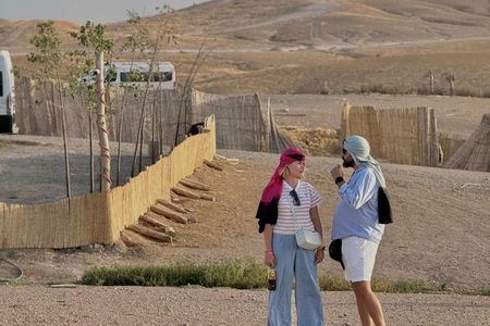Agafay Desert: Private Dinner & Camel Ride From Marrakech