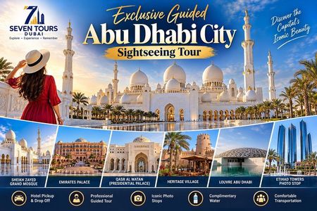 Exclusive Guided Abu Dhabi City Sightseeing Tour(Full Day)
