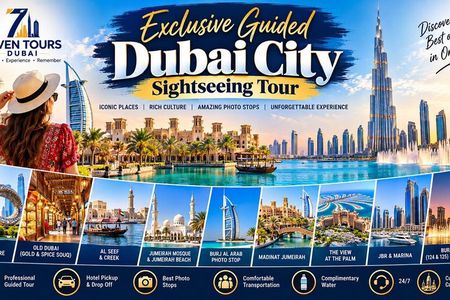 Exclusive Guided Dubai City Sightseeing Tour(Half Day)