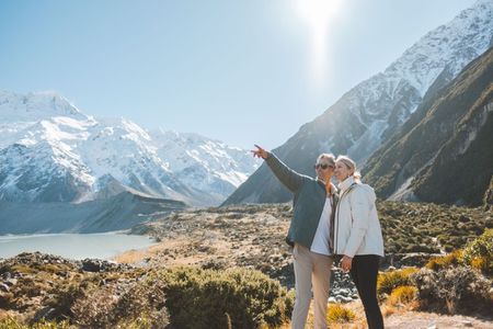 Mt. Cook Fly Explore Fly ex Queenstown by Glenorchy Air