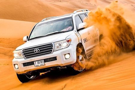 Dubai Desert Safari Tour Hotel Transfer, Camel Ride & BBQ Dinner