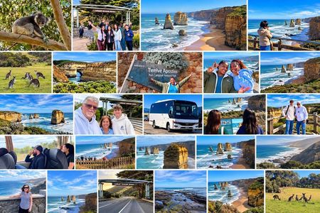 Great Ocean Road Reverse SUNRISE TOUR–SML GRP-DLX BUS Hotel Pikup
