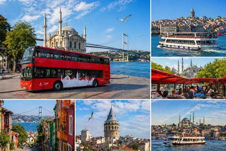 Istanbul Combo: Hop-On Hop-Off Bus Tour & Bosphorus Cruise