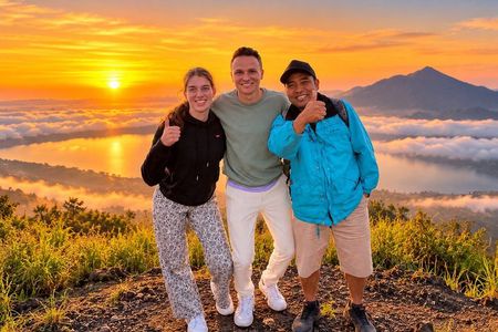Mount Batur Sunrise Trekking & Ayung River Rafting