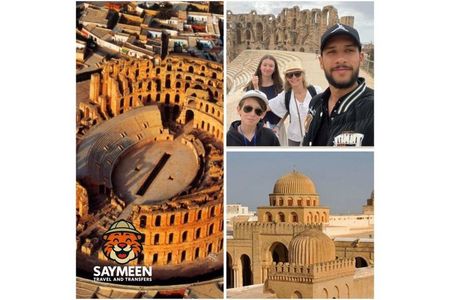 El Jem , Kairouan and Sousse\monastir full day trip by SAYMEEN