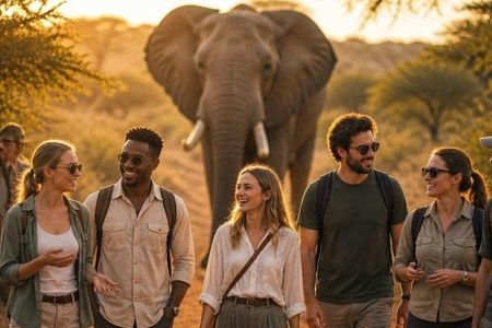 Elephant Sanctuary Tour from Johannesburg