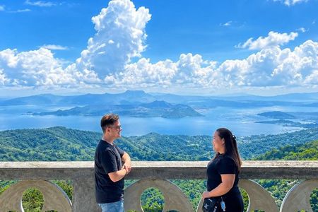 Tagaytay day tour: Private car pick up & drop off