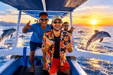 Sunrise and Sunset Dolphin Snorkeling and Fishing