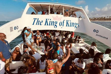 Punta Cana Premium Party Cruise with Snorkeling and Open Bar