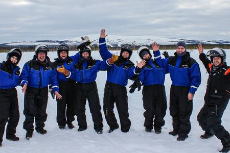 3 Hour Snowmobile Safari Around Levi with Coffee Break