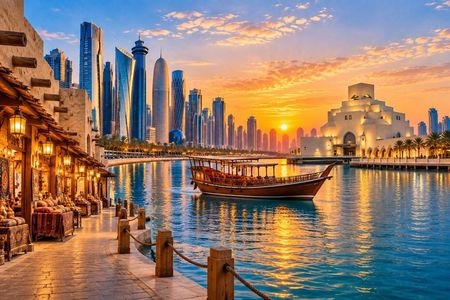 Doha Group Tour Skyline Souq and Cultural Village