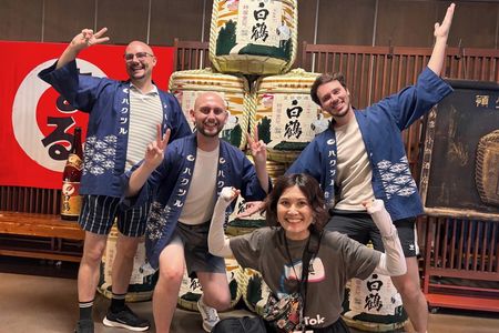 Kobe Sake Tour with Expert Guide: 3+ Breweries, Tastings Included