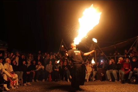 Agafay Desert: Magical Dinner with show & Quad bike/Camel Ride