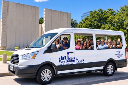 Dallas Open Air Van Tour Hollywood style
