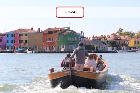 Traditional Bragozzo Boat Tour to Murano, Burano & Torcello