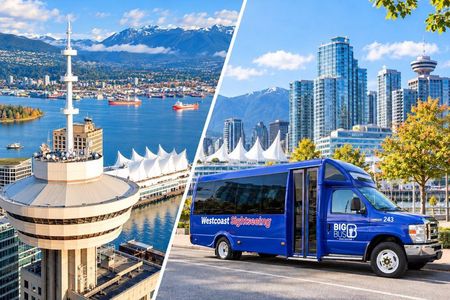 Vancouver: Lookout Observation Deck & City Highlights Bus Tour
