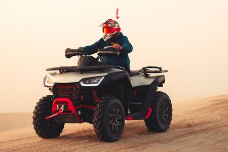 Marrakech to Agafay: Sunset, Quad. Camel & Dinner. Fire Show
