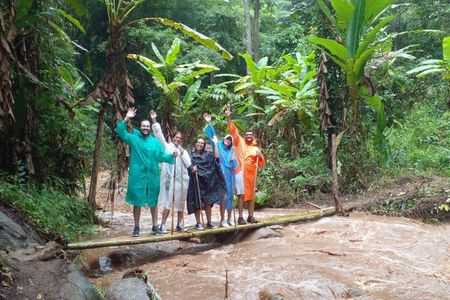 Chiang Mai 2-Day Trek, Waterfall & Bamboo Rafting