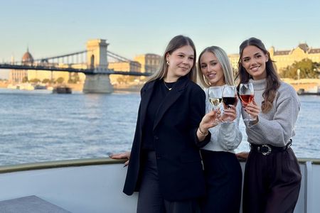 Budapest: Unlimited Evening Rosé Wine Cruise on River Danube