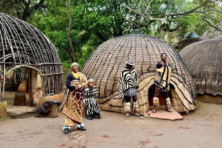 Cradle of Humankind, Lesedi Cultural Village & Lion's Park