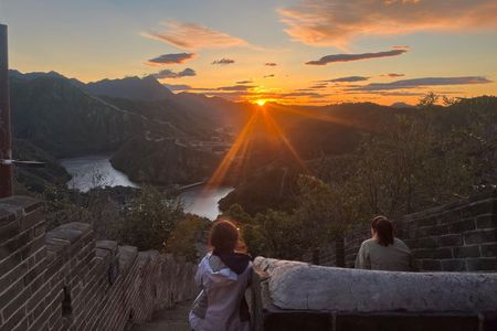 Camping on the ancient Great Wall